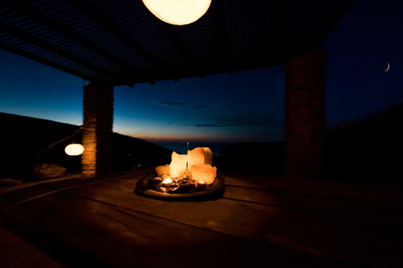 Amelia Beachfront Villa Korissia  エクステリア 写真