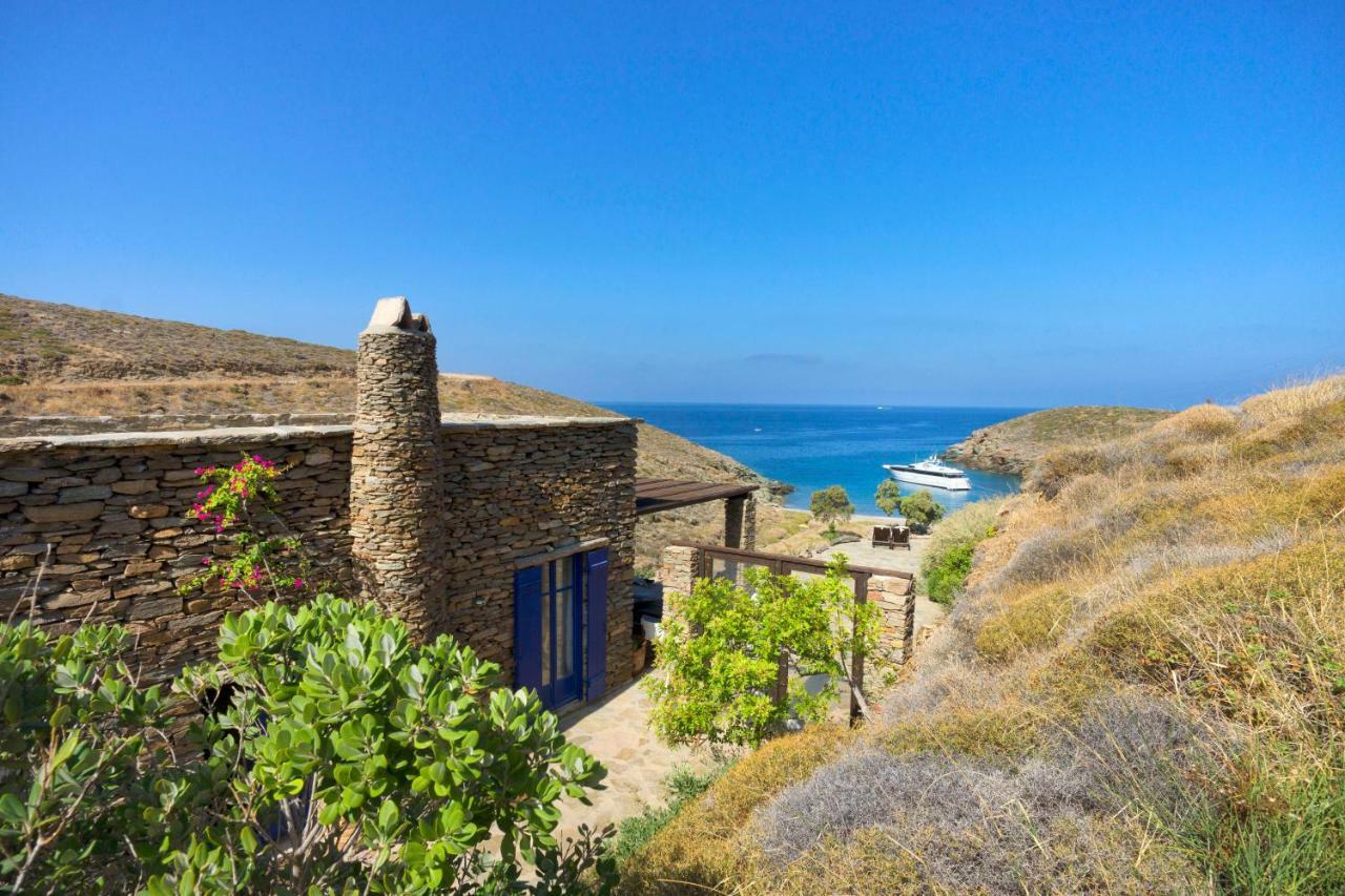 Amelia Beachfront Villa Korissia  エクステリア 写真