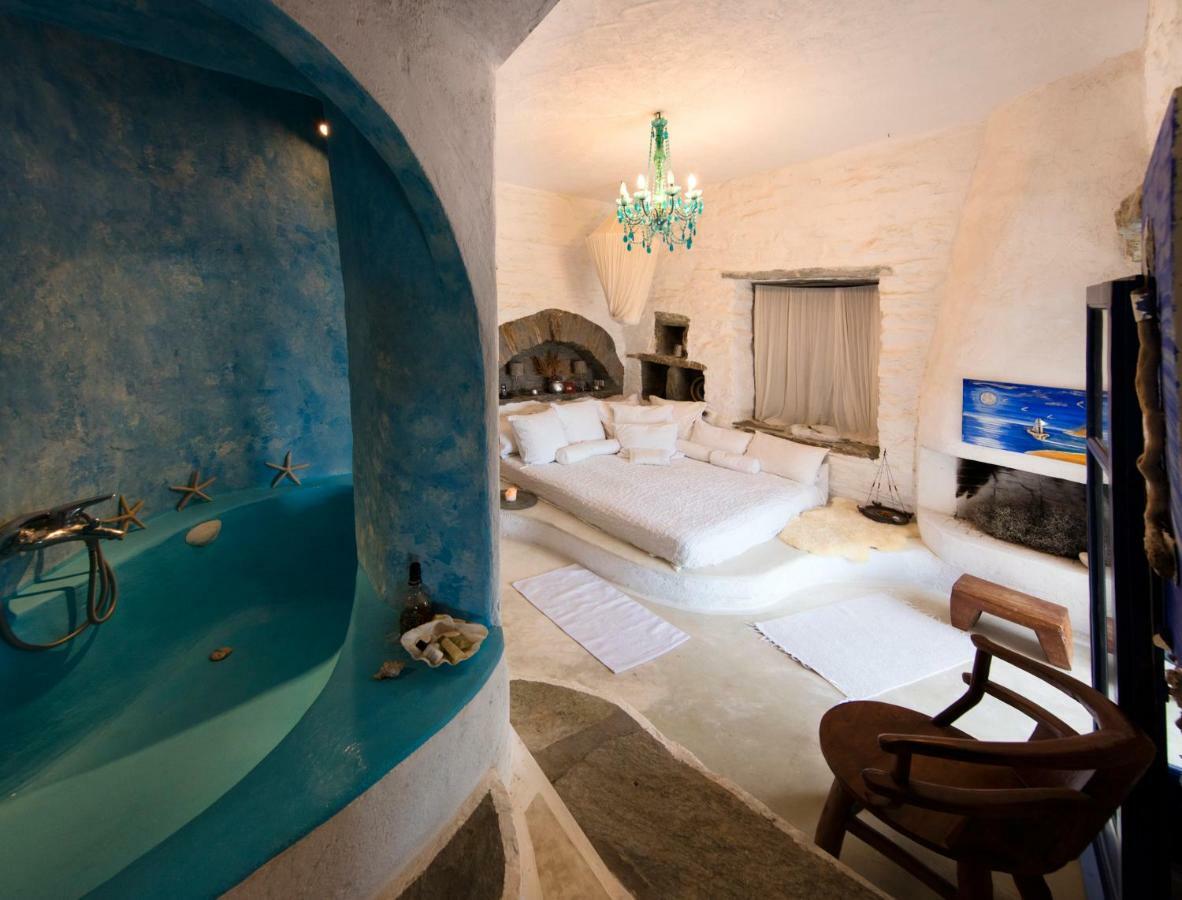 Amelia Beachfront Villa Korissia  エクステリア 写真