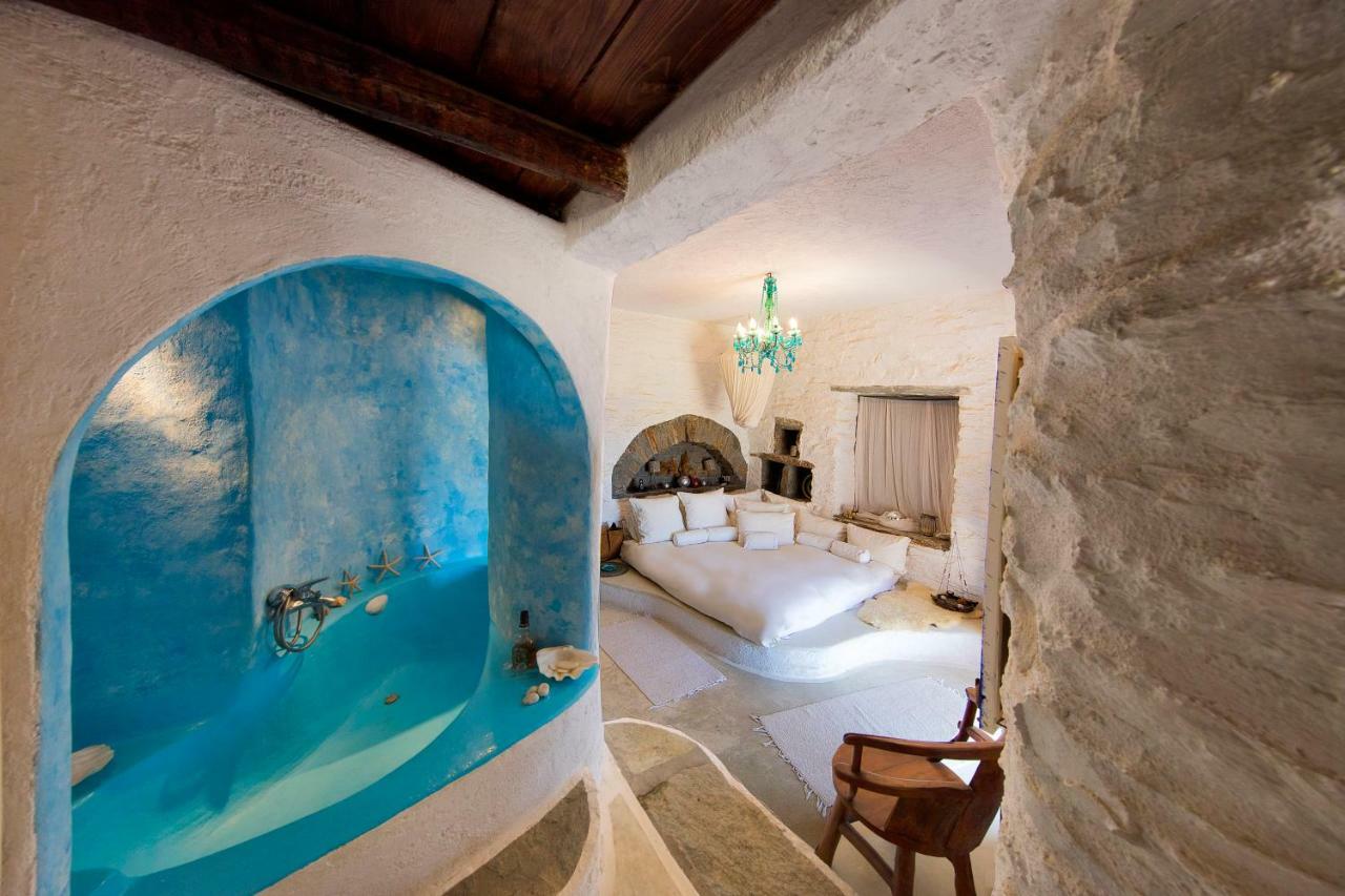 Amelia Beachfront Villa Korissia  エクステリア 写真