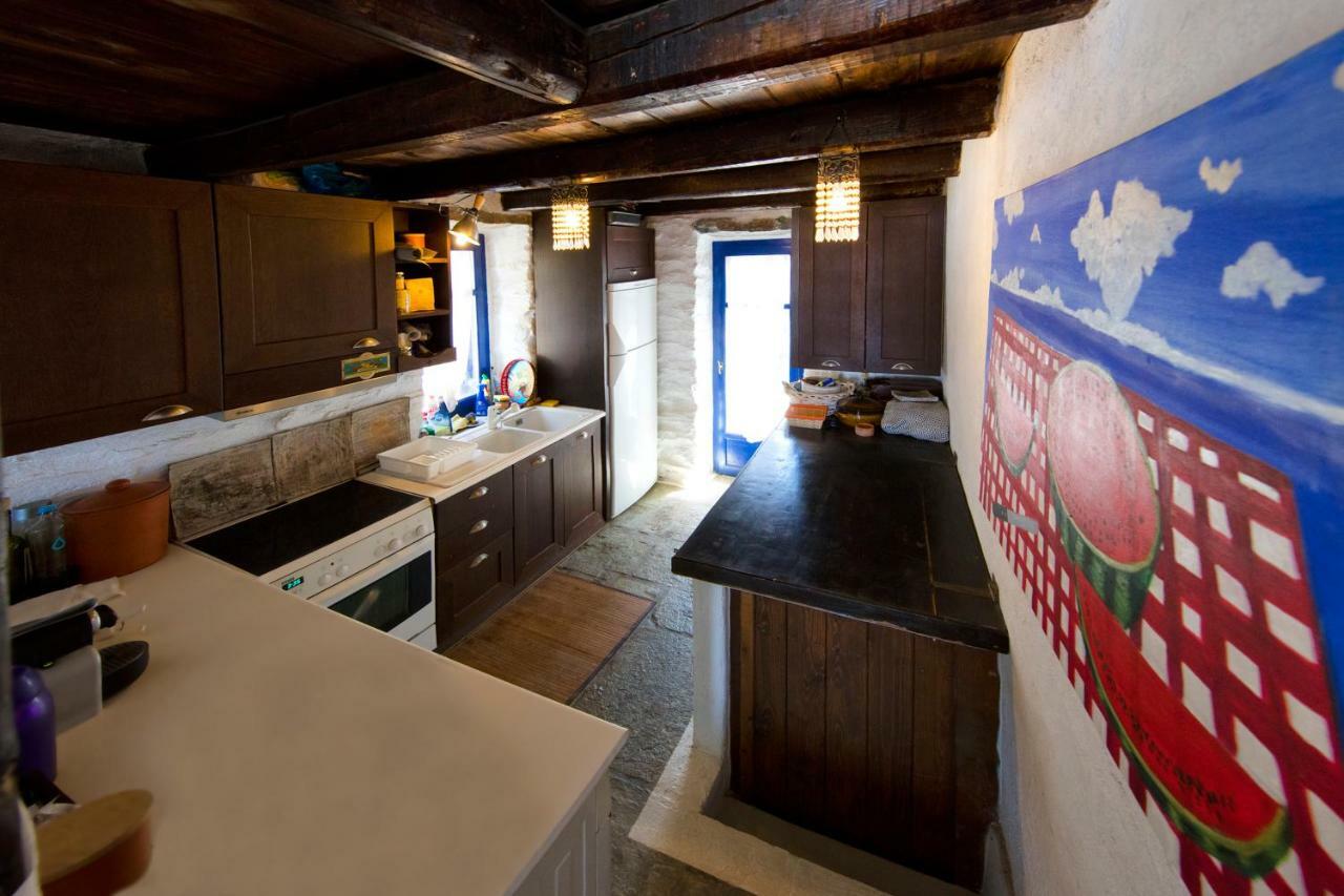 Amelia Beachfront Villa Korissia  エクステリア 写真