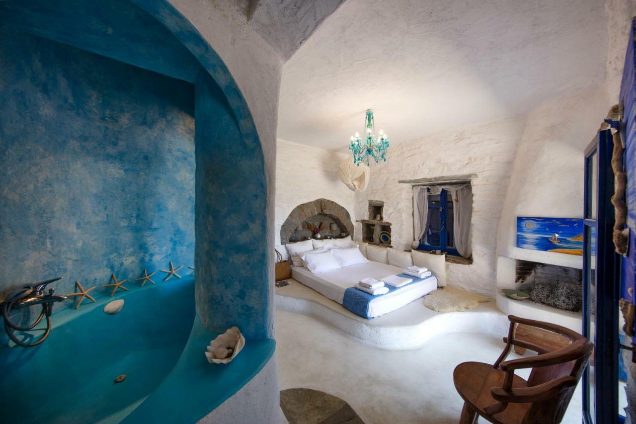 Amelia Beachfront Villa Korissia  エクステリア 写真
